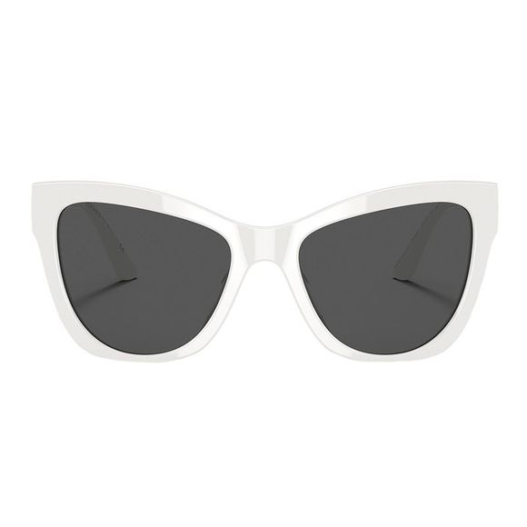 Versace VE 4417U White Plastic Cat-Eye Sunglasses with Case - Picture 1 of 4